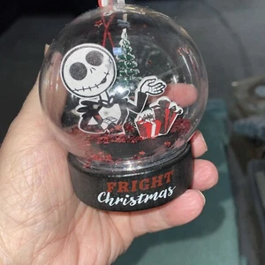 Disney Nightmare Before Christmas Snowglobe Light Up Ornament-New With Tags - Picture 1 of 7