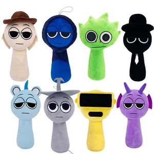 Sprunki Anime Plush Dolls Plush Pillows with Classic Game Character Stuffed Gift - Picture 1 of 5