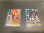 Michael Jordan 1998-99 Ud Choice 2 Card 196 & 189 Lot High Grade Cards Bulls Hof