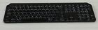 Logitech MX Keys Advanced Wireless Illuminated Keyboard Black ,Backlit LED Keys