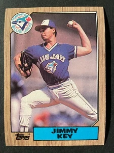 Jimmy KEY 1987 Topps Baseball #29 Toronto Blue Jays - Picture 1 of 2