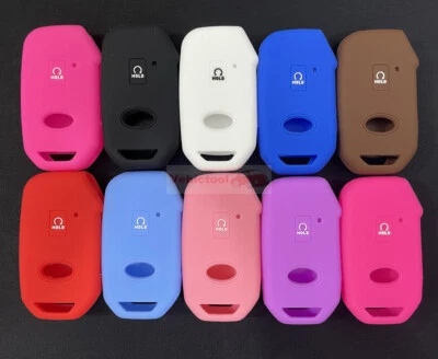 Fit KIA Sorento Soul Telluride K5 5 BNT Smart Remote Key Fob Silicone Case Cover - Image 1 of 4