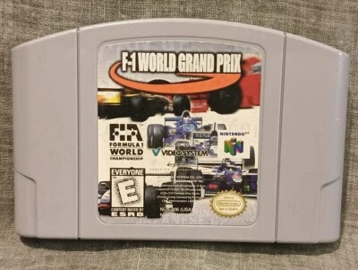 Authentic F-1 World Grand Prix - Nintendo 64 / N 64 - USA - Image 1 of 4