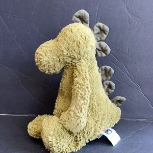 Jellycat Bashful Dinosaur Green Plush Dino Stuffed Animal 12” - Picture 1 of 10