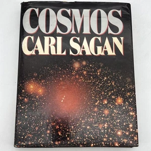 Cosmos by Carl Sagan 1980 1st Edition 1st Print True First HCDJ Hardcover DJ - Picture 1 of 15