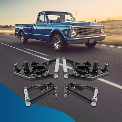 Brazos de control inferiores superiores tubulares para Chevrolet C10 63-66 GMC Suburban 1975-1986 Foto 1 de 4