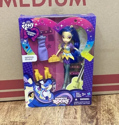 Hasbro My Little Pony Equestria Girls Rainbow Rocks Sapphire Shores New In Box - Image 1 of 4