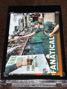 Jacob Wilson 2025 Topps Chrome Fanatical Orange/25  SSP Case Hit Rookie Card - Picture 1 of 8