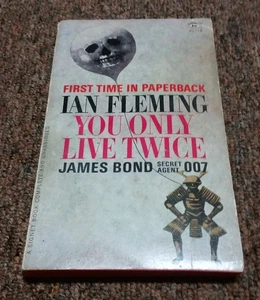 IAN FLEMING vintage SERIES: JAMES BOND  YOU ONLY LIVE TWICE  1st printing 1965 - Imagen 1 de 6
