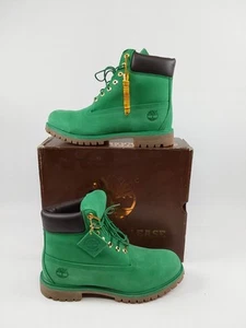 Timberland 6 Inch Premium Wintergreen Mens Boot Waterproof Combat - Picture 1 of 9
