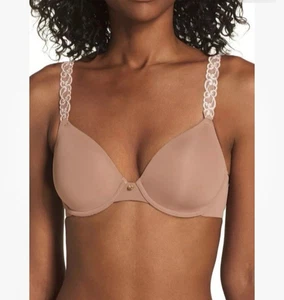 NATORI 732080 Pure Luxe T-Shirt Smooth Contour BH Dulce Neu Größe 34B - Bild 1 von 8