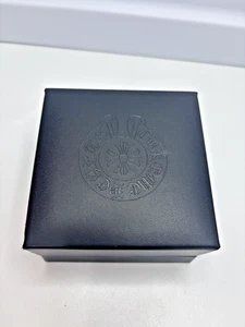 CHROME HEARTS AUTHENTIC BLACK JEWELRY DISPLAY BOX 3.5 X 3.5 X 2'' VELVET INSIDE - Picture 1 of 8