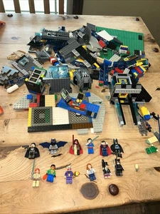 LEGO Lot Including Mini  Figures And Loose Legos Superman Batman Joker Star Wars - Picture 1 of 13