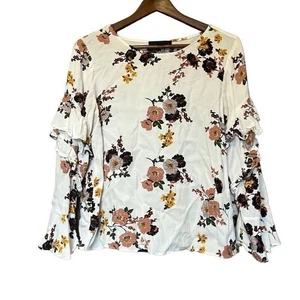Blusa Sanctuary Floral Manga Volantes Mujer Manga Larga Top - Imagen 1 de 5