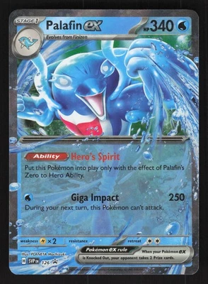 Palafin ex 126 Promo Pokemon SV: Scarlet & Violet Promo Cards - Image 1 of 2