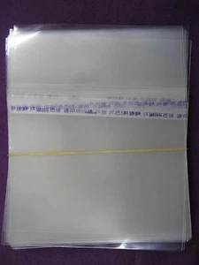 100 korea RESEALABLE OUTER PLASTIC SLEEVE MINI LP CD - Imagen 1 de 2