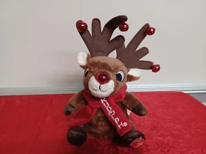 Dan Dee Plush Rudolph the Red-Nosed Reindeer Collector’s Choice Sings Moves - Picture 1 of 5