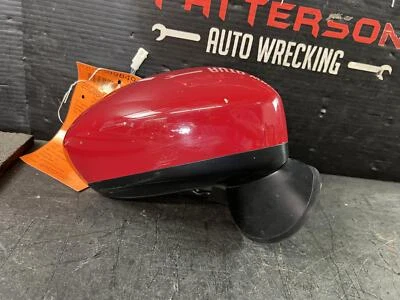 17-20 FIAT 124 SPIDER ELÉCTRICO PASAJERO DERECHO AUTOMÁTICO ATENUADO ESPEJO RETROVISOR PUERTA LATERAL ROJO Foto 1 de 4