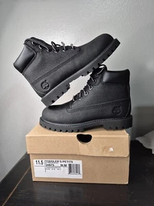 Timberland 6 pulgadas Bota Negra Premium Impermeable 11.5C  - Imagen 1 de 5