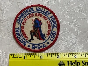1957 Boy Scouts of America National Jamboree Patch Valley Forge PA 3” - Picture 1 of 1