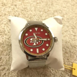 Reloj Hombre Invicta San Francisco 49ers 47971 Acero Inoxidable Nuevo - Imagen 1 de 8
