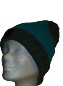 Globe Beanie Mütze Mendoza   grau türkis    neu - Picture 1 of 1