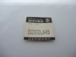 Molla leva angolare per Bifora 68, setting lever spring, part 445 - Foto 1 di 1