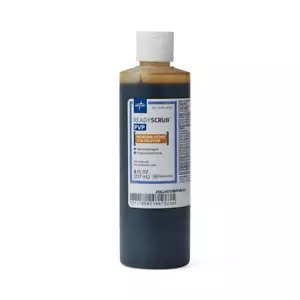Povidone Iodine (PVP) Scrub Solution, 8 oz., Case of 24 - Picture 1 of 1