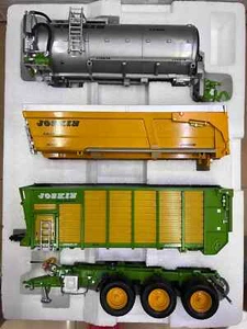 ROS 1:32 Joskin combined set tractor trailer bucket tank set alloy model 60213 - Picture 1 of 7