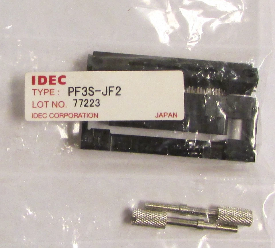 Juego de conectores IDEC PF3S JF2 J024A PF3S-JF2 Foto 1 de 1
