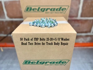 Morgan / Supreme Truck - 50 Stück GFK-Schrauben 25-20×5/8′′ Unterlegscheibenkopf Torxantrieb - Bild 1 von 2