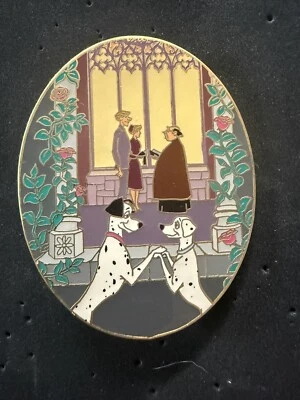 Disney Auctions Dalmatians Wedding Pin LE 1000 Perdita Pongo - Изображение 1 из 2