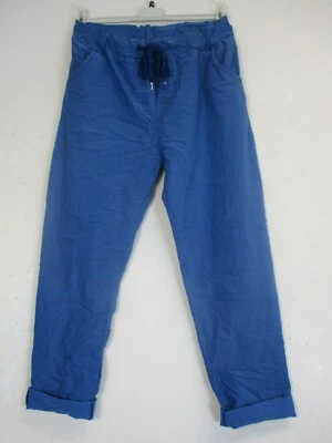 MADE IN ITALY Magique Pantalon Très Extensible Élasthanne Mix Doux / Jegging Grande Taille