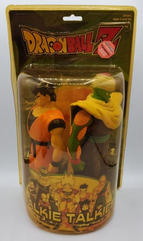 1999 Dragon Ball Z Walkie Talkies Goku & Piccolo - 241911 - Funimation - New Cover