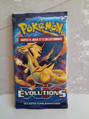 Booster Pokémon XY Evolutions de 10 cartes - Neuf scellé - Dracaufeu - FR - Photo 1/2