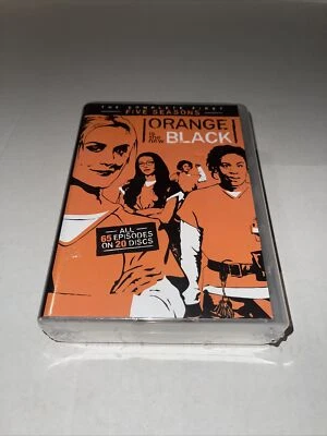 Orange Is The New Black Complete Seasons 1-5 DVD Brand NEW 65-Episodes 1 2 3 4 5 - Image 1 of 4