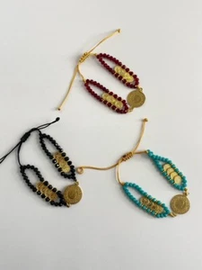 Gold Münze Armband Ceyrek pullu Bileklik Altin 22 ayar vergoldet Tam Tugra karat - Bild 1 von 1