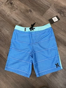 Hurley Youth Board Shorts, sz 8. Neptune Blue. - Picture 1 of 4