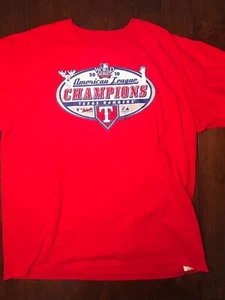Offizielles Majestic 2010 World Series Texas Rangers T-Shirt 2XL XXL rot - Bild 1 von 4