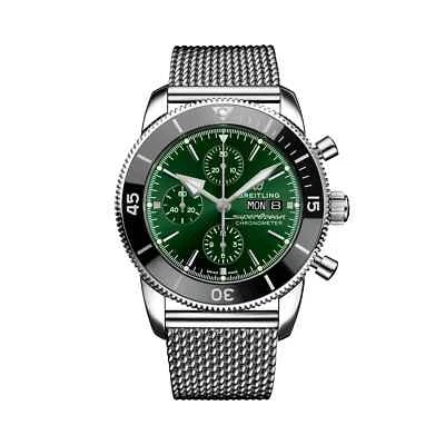 Breitling Superocean Heritage Cronógrafo 44 Esfera Verde A13313121L1A1 Foto 1 de 4