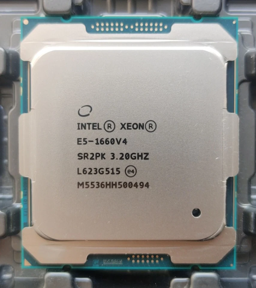 Intel Xeon E5-1660 V4 8-core 16 thread 140W 3.20GHz LGA-2011-3 CPU processor - Image 1 of 1