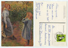 60480 - Camille Pissarro - Frau und Kind am Brunnen (Detail) - AK, gelaufen