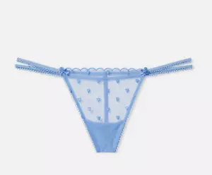 Victoria Secret Skimpy Wink Tanga en V Tanga Doble Correa Corazón XS L XL NUEVO CON ETIQUETAS - Imagen 1 de 3