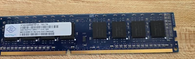 🟢Nanya 4GB 1Rx8 PC3-12800U COMPUTER RAM MEMORY NT4GC64B88B1NF-DI - Image 1 of 2