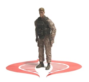 Elite Force Military Action Figure Desert Ops Soldier Blonde 1:18 Blue Box - Picture 1 of 1