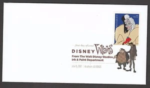 US 5219 Disney Villains 101 Dalmatians Cruella De Vil DCP FDC 2017 - Picture 1 of 1