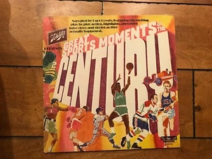 SCHLITZ GREATEST SPORTS MOMENTS OF THE CENTURY GOWDY RECORD FLEETWOOD - Picture 1 of 3