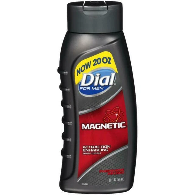 Dial 04650 Men's Magnetic Attraction Enhancing-Phermone Infused Body Wash - 21oz