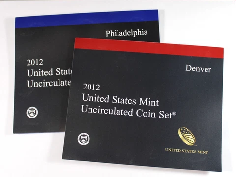 2012 US Mint Issued Uncirculated Set !! Cover