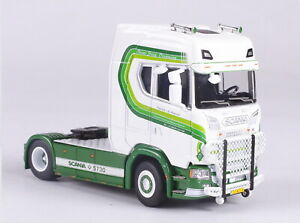 GCD 1/64 SCANIA S 730 Truck Tractor Green Diecast car Model Toy Collection Gift